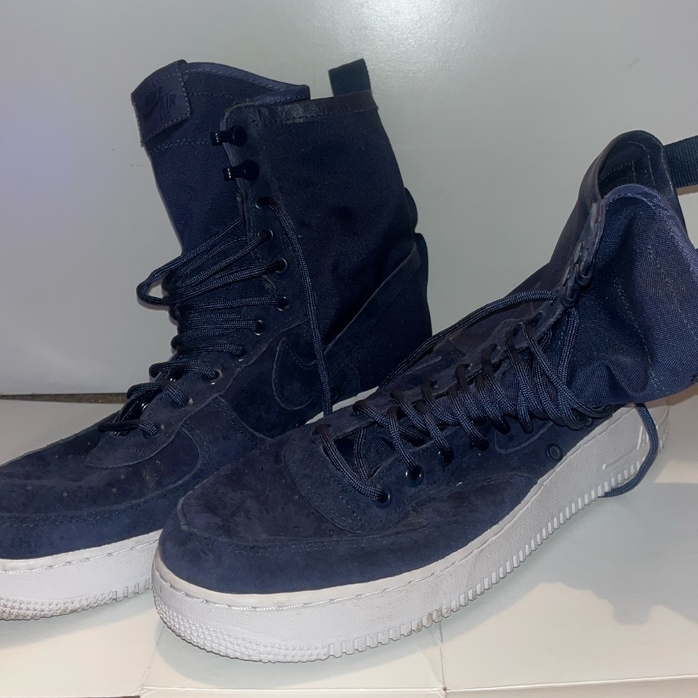 Nike SF Air Force 1 High Midnight Navy Rare Women's 11.5/ Men's 10